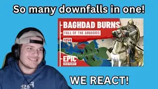 We React to Baghdad Burns: Fall of the Abbasids - Epic History Reaction