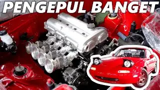 MOBIL YANG AKAN MENJAWAB  SEMUA TANTANGAN DI KOMPETISI | MAZDA MIATA NA BY PENGEPUL MOBIL