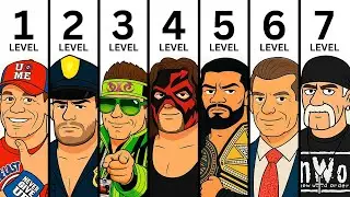 The 7 Levels of WWE Villain Explained In 11 Minutes!