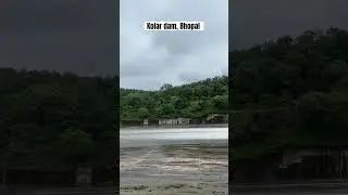Kolar dam, Bhopal #kolardam #bhopal #dronevideo #waterfall