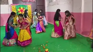 Bathukamma celebrations in school