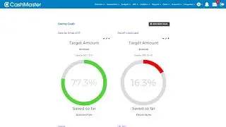 How to Set Up Savings Goals in CashMaster