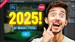 Adobe Photoshop Beta 2025 FREE! | Full Installation | Generative Fill Tutorial |  (Step-by-Step)