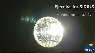 Fjernlys - SIRIUS XENON 3713C