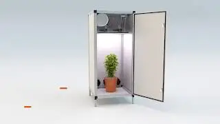 Setting up the Bonanza 0,35m2 Bench model grow box