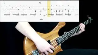 Los Prisioneros - No Necesitamos Banderas (Bass Cover) (Play Along Tabs In Video)
