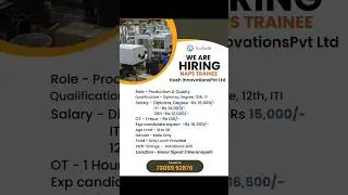#Hiring Job Openings #naps Trainee 2023