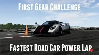 First Gear Challenge Fastest Road Car Power Lap (Forza 4)