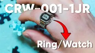 Casio CRW-001-1JR: A Tiny, Stylish Watch for Your Finger!