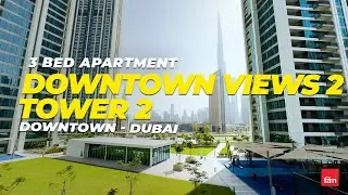 Spacious 3 Bed Apartment in Downtown Views 2, Downtown - Dubai