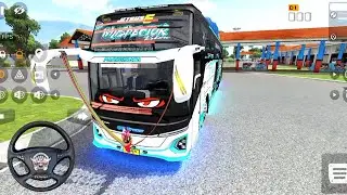 Bus Winspector QQ trans Full Strobo Basuri 36 Bawa Penumpang Keluar Terminal Terjadi Kemacetan