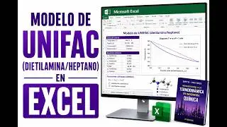 Modelo de UNIFAC (dietilamina/heptano)