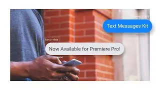 Text Messages in Premiere Pro - Tutorial
