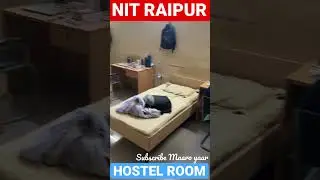 🤩Номер в хостеле NIT Raipur! Что внутри? #шорты #гнида #нитраипур #вирусный #мотивация #джи #iitjee