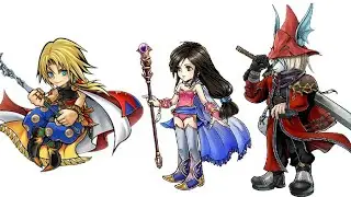 DFFOO JP: Krile IW Shinryu fight with IX team