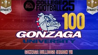 CFB 25 - Gonzaga Dynasty - S7:Ep100 - 100 EPISODES - Texas A&M (2-3) Vs. #4 Gonzaga (5-0)