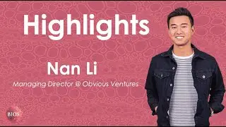 Philosophies of Building Biotechs 🧬🧠 w/ Nan Li - Managing Director @ Obvious Ventures | BIOS