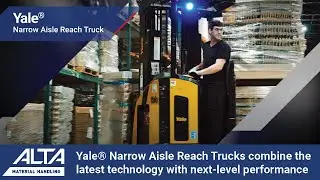 Yale&reg; narrow aisle reach trucks