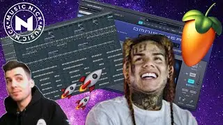 How To Make a 6IX9INE Type Beat From Scratch | Beat Making Tutorial FL Studio 20