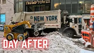 NYC Snowstorm 2026 ❄️ (Episode 4) &mdash; NYC Day After Snow | Aftermath Walk 4K (Real City Sounds)