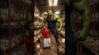 দোকানদার ওজনে কম দেওয়াতে হাল্ক কি করলো দেখুন | Hulk tiktok video | Tiktok | Cartoon #shorts