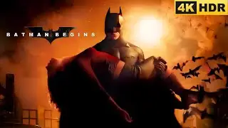 BATMAN BEGINS (2005) 4K Movie All Cutscenes