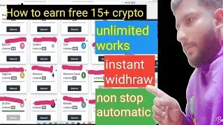 How To Earn 15 + Crypto Currency Non Stop Auto Claim Live Payment Paroof Instantly Widhraw !!