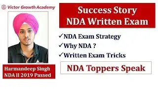 NDA Toppers Speak | NDA Written Exam Strategy | National Defence Service Exam Preparation | UPSC NDA