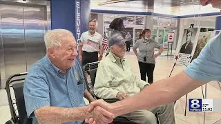 Local WWII veterans come home after D-Day event