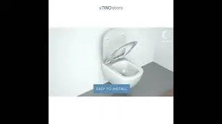 Ideal Standard Easy-to-install Toilet Seat & Cover