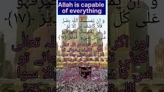 Allah is capable of everything//// An- Noor knowledge channel