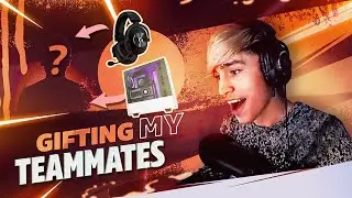 I GIFTED my random teammates..(gaming setup)
