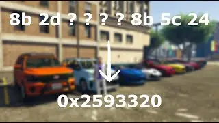Fivem Signature Scanning using Cheat Engine