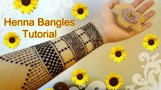 Beautiful Henna Mehndi Bangles Design Tutorial for eid,weddings and parties