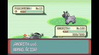 POKEMON EMERALD | ANORITH | ARMADURA &Aacute;CIDA | ACID ARMOR