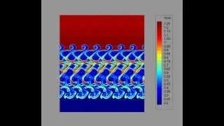 Two-phase Rayleigh Taylor instability