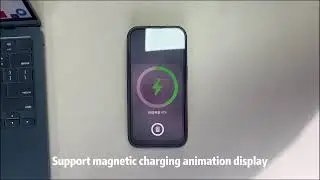 Customizable Ultra-Thin Metal MagSafe Power Bank | 20W Fast Wireless Charging #magsafe #factory