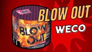 Blow Out | Weco | Battery | Vuurwerk | Firework Cake | Aldi