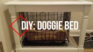 DIY: Doggie Bed Cover Re-purpose Funiture