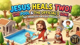 Jesus Heals the Sick Man at the Pool & the Official’s Son – Two Miracles for Kids (Episode 7)”