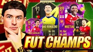 FUT Champs w/ 91 Ronaldo, 89 Nketiah, 88 Carvalho, 87 Shaw
