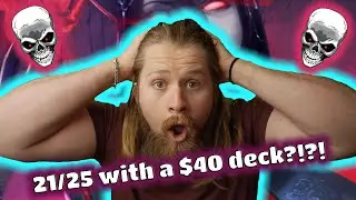 I went 21/25 in WEEKEND RANKED with this $40 DEATH Deck | Gods Unchained