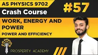 Understanding Power and Efficiency | Work, Energy and Power | 9702 AS Physics Urdu/Hindi