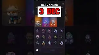 3 December pixeltap daily combo | pixel tap by pixelverse combo card today 3 Dec #pixeltapkombo