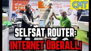 Selfsat Router: Mobiles WLAN f&uuml;r Wohnmobil & Vanlife &ndash; Internet &uuml;berall! 🌍📶 CMT2025