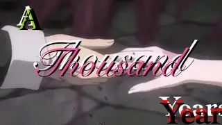 Nalu [amv] - a thousand years
