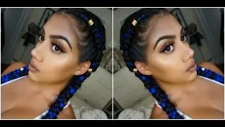 GLITTERY MAKEUP TUTORIAL | 2016
