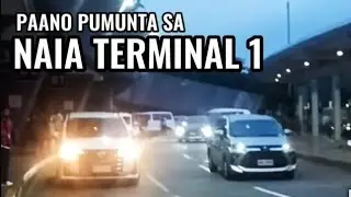 Paano pumunta sa NAIA terminal 1? #naiaterminal1 
