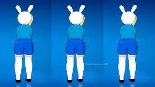 Fortnite Hypnot Eyes Emote With Fionna the Human Skin Thicc 🍑😜😱