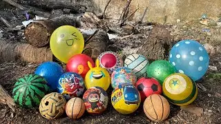 HUNTING BALON LUCU 🎈DAN BOLA BOLA ⚽️🏀🏐 553